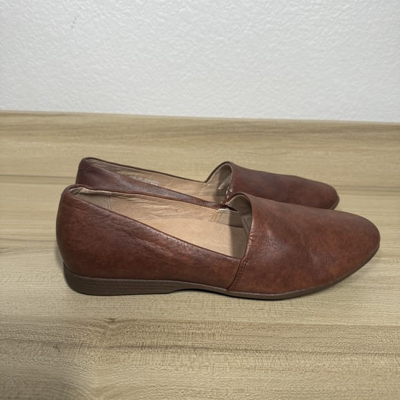 Dansko Larisa Leather Slip-on Flats Women's Size 39 Saddle Comfort Arch Support - Picture 5 of 9